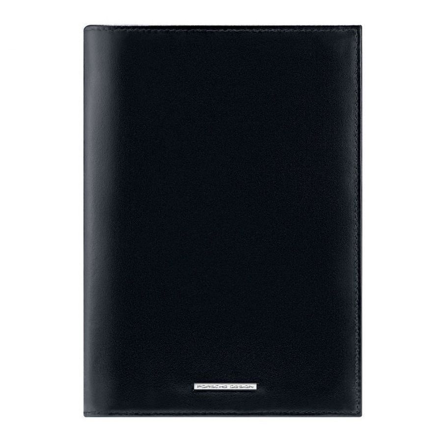 PORSCHE PELLETTERIA MOD. OBE09914-001 black leather wallet
