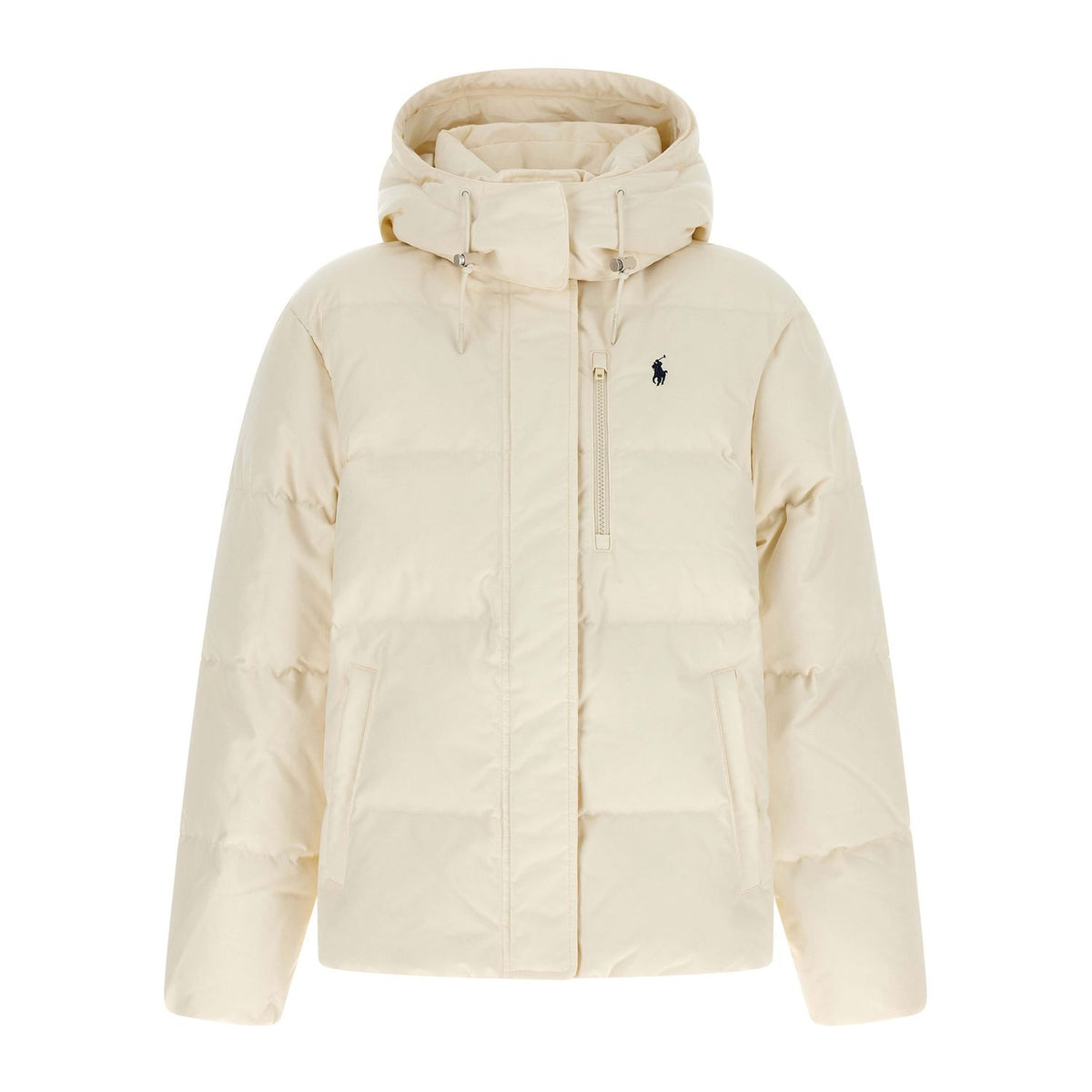 Polo Ralph Lauren White Polyester Full-Length Jacket