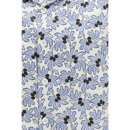 Prada Multicolor Cotton Pattern Shirt