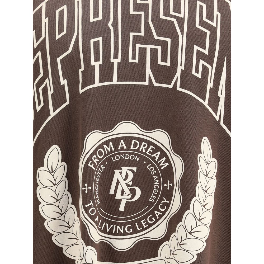 Represent Brown Cotton T-Shirt