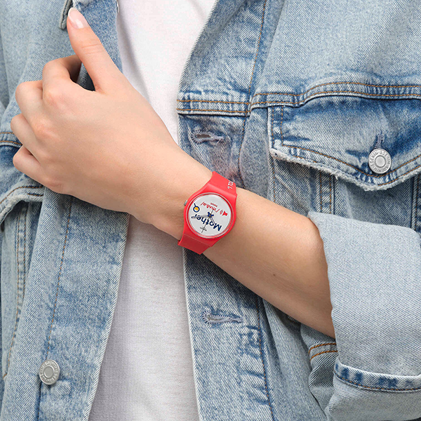 SWATCH Mod. ALL ABOUT MOM READY STOCKED WATCHES,Wristwatch