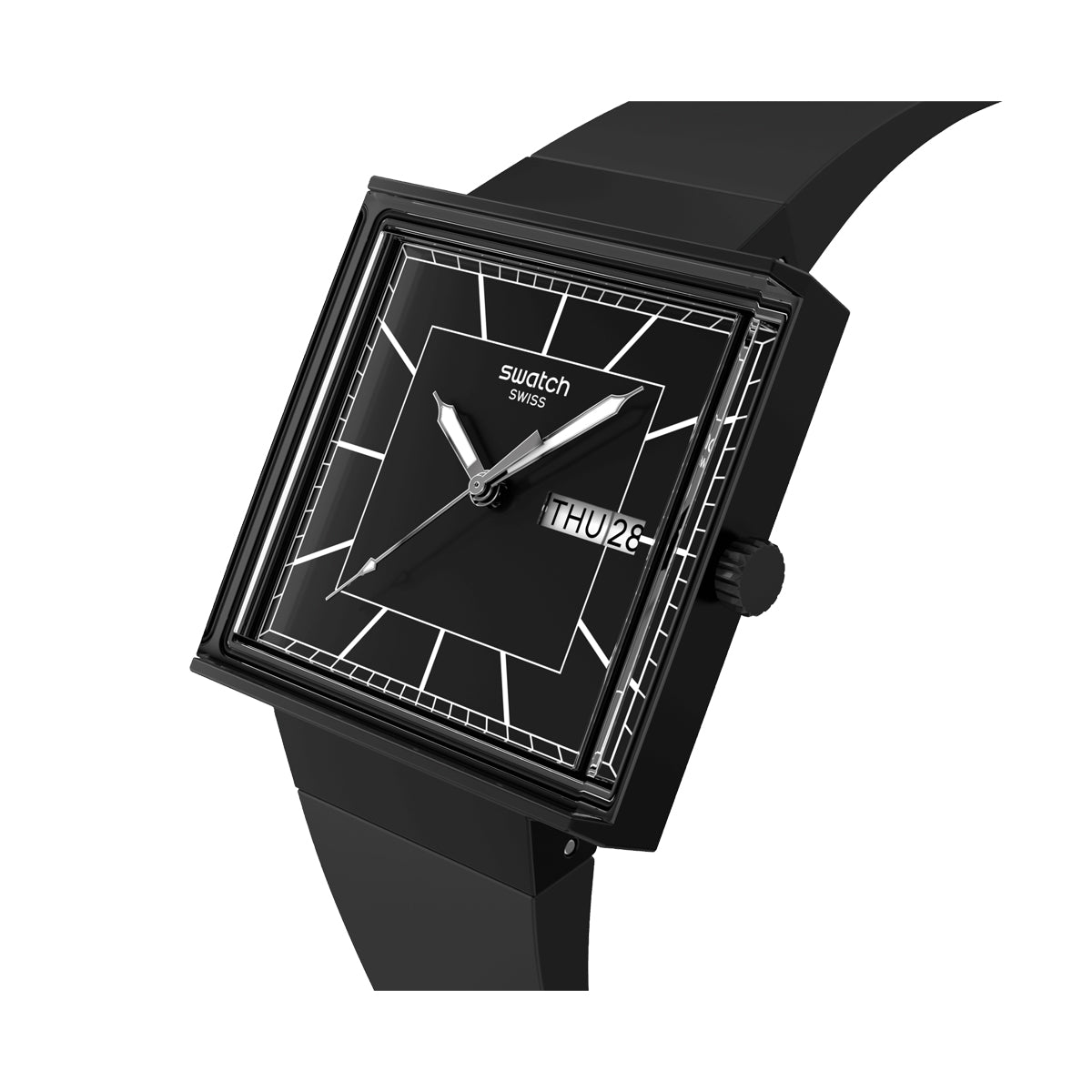 SWATCH Mod. WHAT IF…BLACKAGAIN?
