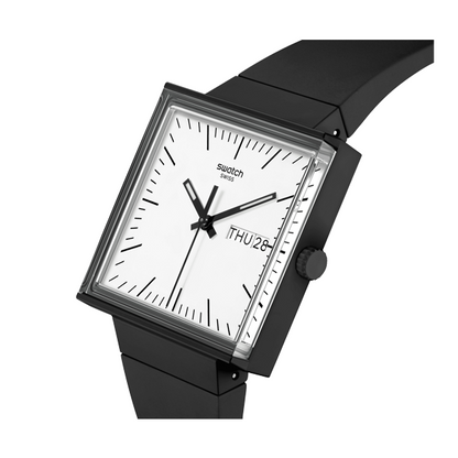 SWATCH Mod. WHAT IF…BLACK? READY STOCKED WATCHES,Wristwatch