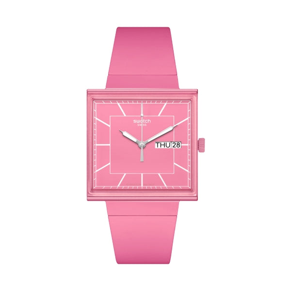 SWATCH Mod. WHAT IF…ROSE? READY STOCKED WATCHES,Wristwatch
