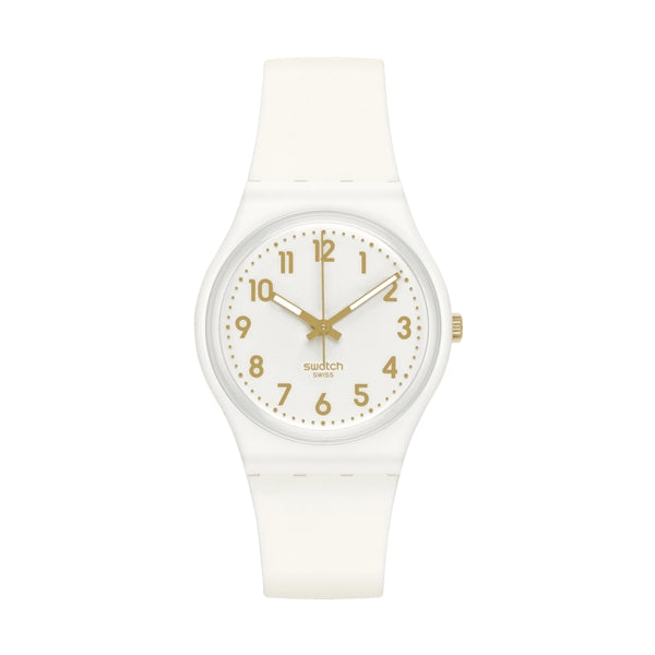 SWATCH Mod. WHITE BISHOP READY STOCKED WATCHES,Wristwatch