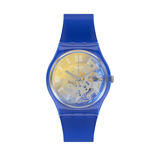 SWATCH Mod. YELLOW DISCO FEVER READY STOCKED WATCHES,Unisex,Wristwatch