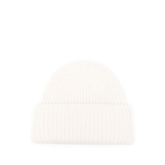 Soft Goat Cashmere ribbed beanie