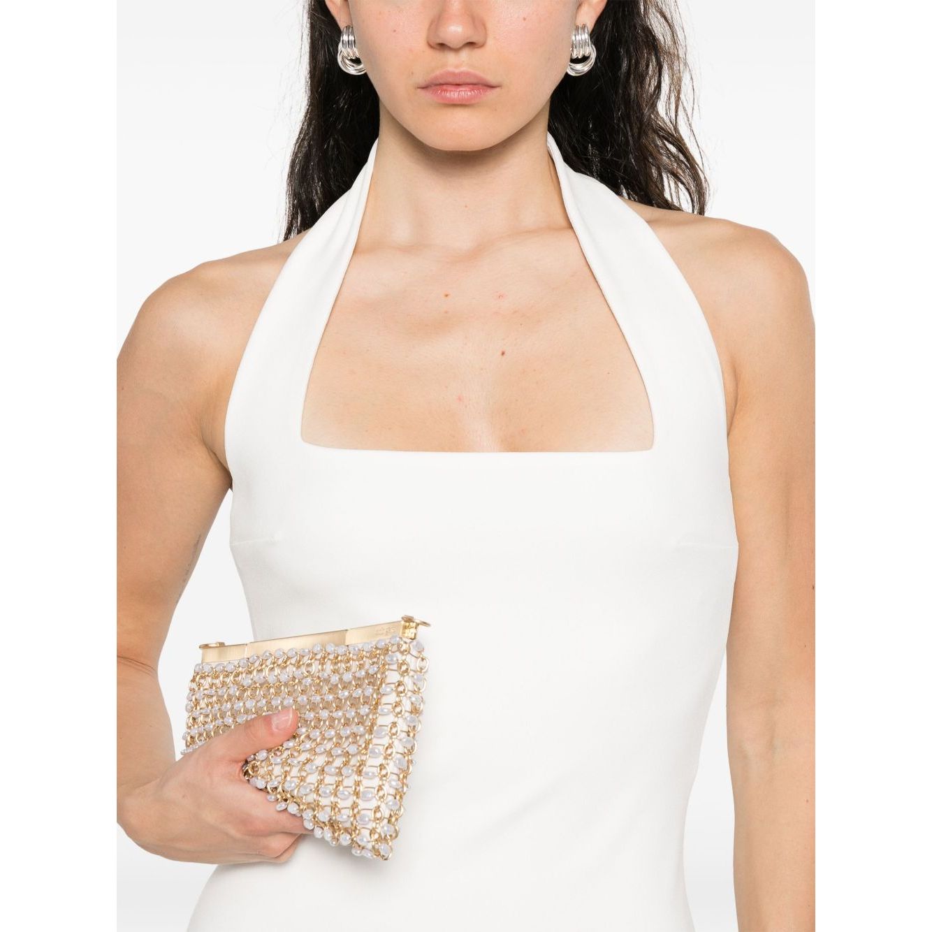 Solace London Dresses Beige Dresses