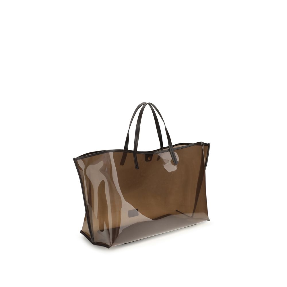 Staud Brown Pvc Handbag