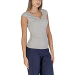 Street One Street One Silver Viscose Tops & T-Shirt ST-15624000226-IT42|M