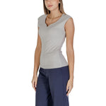 Street One Street One Silver Viscose Tops & T-Shirt ST-15624000226-IT42|M