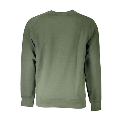 Timberland Green Cotton Mens Sweater