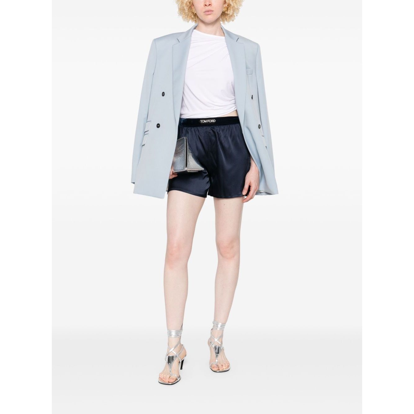 Tom Ford Shorts Blue Short trousers