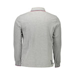 U.S. POLO ASSN. U.S. POLO ASSN. Gray Cotton Men Polo Shirt US-9374-XXL