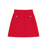 Valentino Crepe Couture Skirt Skirts