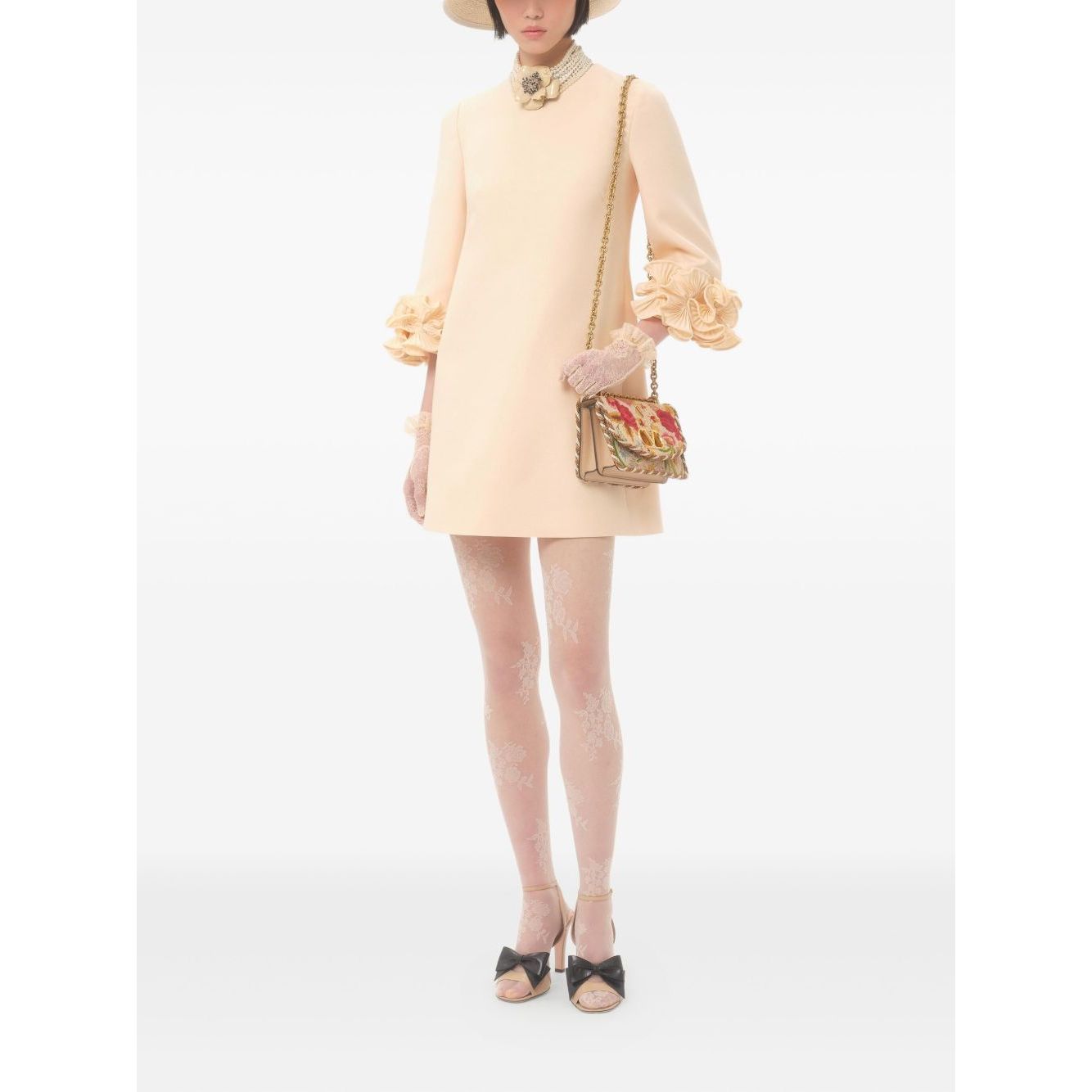Valentino Crepe Couture mini dress Dresses