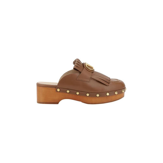 Valentino Garavani Leather Mules