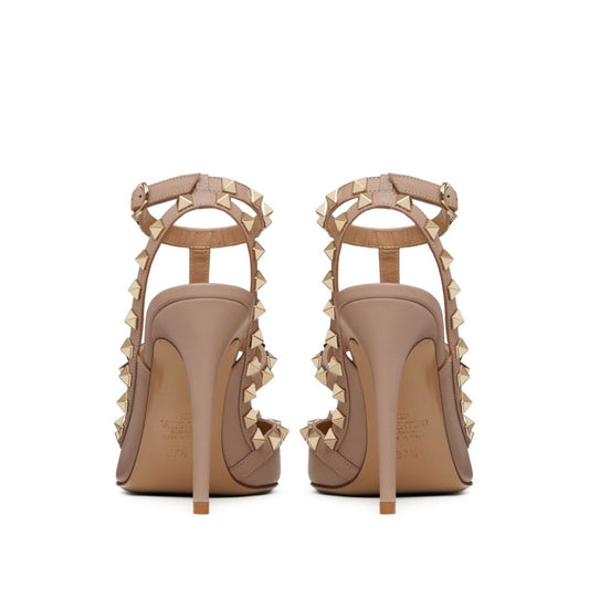 Valentino Garavani Rockstud Décolleté With 100mm Straps Medium Heel