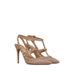 Valentino Garavani Rockstud Décolleté With 100mm Straps Medium Heel