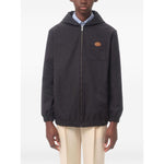 Valentino Nylon Hooded Jacket with VLogo Patch Jackets