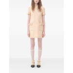 Valentino Short Crepe Couture Dress Dresses