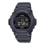 CASIO TIMELESS COLLECTION Mod. SPORT- ILLUMINATOR. WR 50M. ALARM. CHRONOGRAPH - BLACK WATCHES