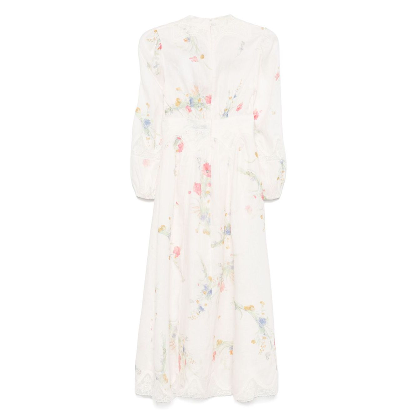Zimmermann Lucky low-cut lace midi dress Dresses