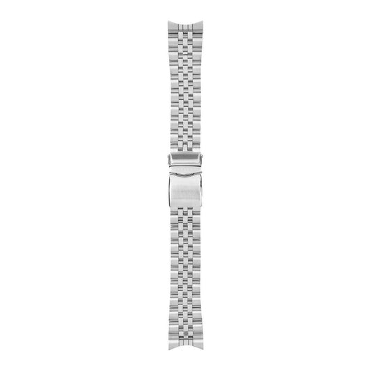 Bobroff Silver Stainless Steel Watch