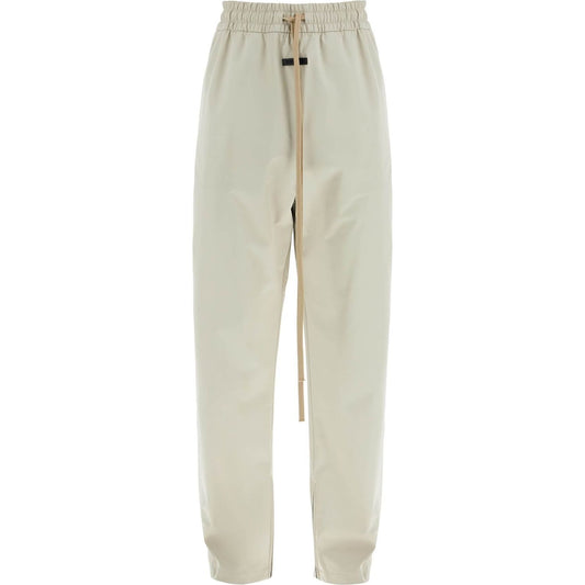 Fear Of God wide leg nylon track pants in cement