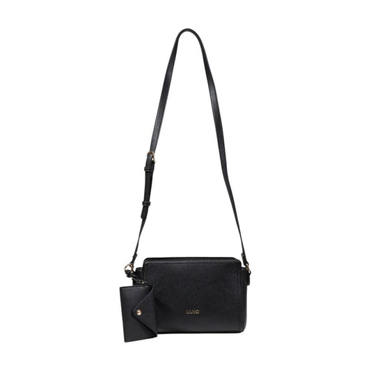 Liu Jo Black Medium Handbag for Women, 100% Polyurethane, Spring/Summer Collection