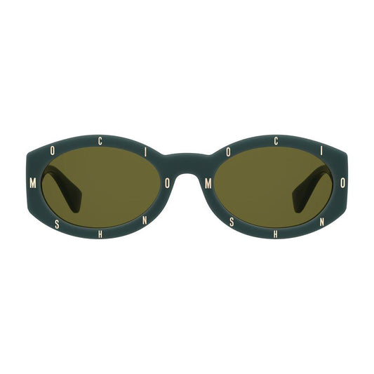 Moschino Green Acetate Sunglasses