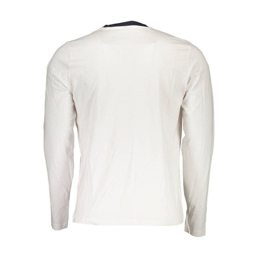 North Sails White Cotton Men T-Shirt