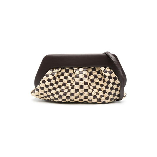 THEMOIRE' Emera Clutch Bag Brown