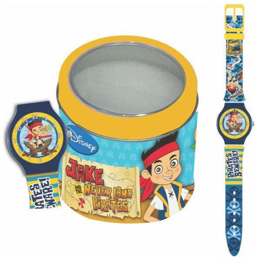 WALT DISNEY KID WATCH Mod. JAKE THE PIRATE - Tin box WATCHES