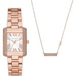 MICHAEL KORS Mod. EMERY Special Pack (watch + necklace) WATCHES