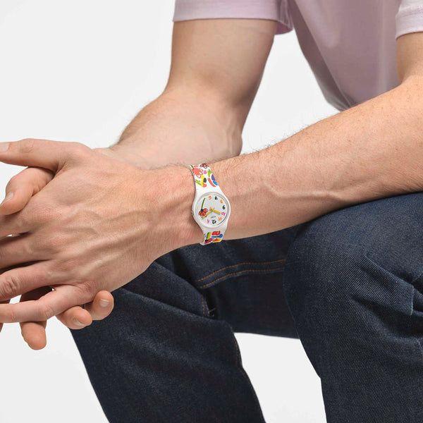 SWATCH WATCHES Mod. SO28W108 Category-Watches,Gender-Men,Gender-Women,READY STOCKED WATCHES,Subcategory-WatchesMen,Subcategory-WatchesWomen,women>accessorries